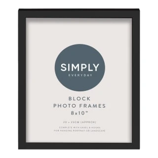 Simply Everyday 8 X 10" Block Frames 3pk - Black 3 Simply Everyday 8 X 10" Block Frames 3pk - Black - Image 3