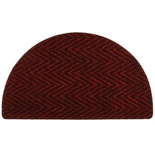 B&M Half Moon Indoor Chevron Doormat 40 X 70cm 6 B&M Half Moon Indoor Chevron Doormat 40 X 70cm - Image 6