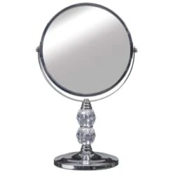 B&M Crystal Two-Sided Swivel Mirror 3 B&M Crystal Two-Sided Swivel Mirror -Hot Sale Household Items 323367 Crystal Mirror