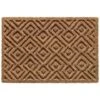 B&M Embossed Coir Doormat 40 X 60cm
