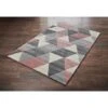 B&M Blush Geo Rug 100 X 150cm