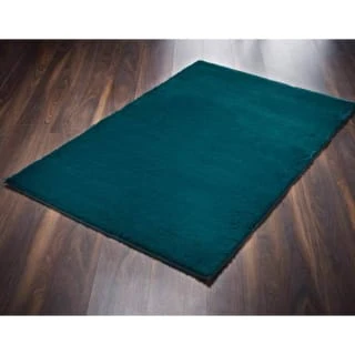 B&M Aspen Faux Fur Rug 60 X 110cm - Teal 1 B&M Aspen Faux Fur Rug 60 X 110cm - Teal