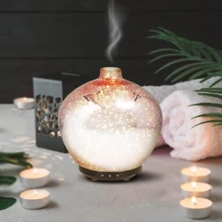 Essence Colour Changing Rose Gold Aroma Diffuser 2 Essence Colour Changing Rose Gold Aroma Diffuser - Image 2