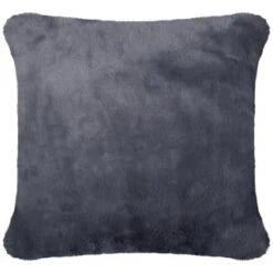B&M Aspen Cushion 48 X 48cm - Charcoal