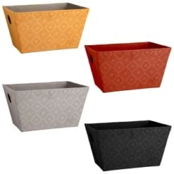 B&M Diamond Storage Basket - Black -Hot Sale Household Items 374353 374354 374356 374357 diamond storage basket group