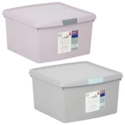 B&M Waffle Clip Box 25.5L - Grey 9 B&M Waffle Clip Box 25.5L - Grey -Hot Sale Household Items 375471 375472 25 5l waffle clip box group 1