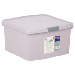 B&M Waffle Clip Box 25.5L - Blush