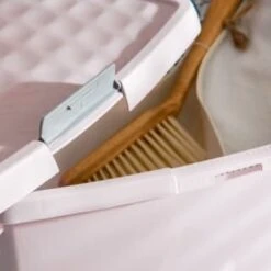 B&M Waffle Clip Box 25.5L - Blush -Hot Sale Household Items 375471 blush 25 5l waffle clip box 4