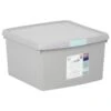 B&M Waffle Clip Box 25.5L - Grey