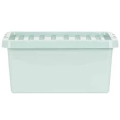 B&M Storage Box With Lid 11L - Sage -Hot Sale Household Items 377036 11l storage box sage