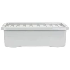 B&M Under Bed Storage Box 32L - Grey 7 B&M Under Bed Storage Box 32L - Grey -Hot Sale Household Items 377037 under bed storage box 32l grey 4