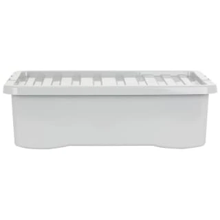 B&M Under Bed Storage Box 32L - Grey 3 B&M Under Bed Storage Box 32L - Grey - Image 3