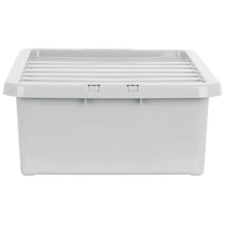 B&M Under Bed Storage Box 32L - Grey 4 B&M Under Bed Storage Box 32L - Grey - Image 4