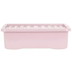 B&M Under Bed Storage Box 32L - Dusty Pink 7 B&M Under Bed Storage Box 32L - Dusty Pink -Hot Sale Household Items 377038 under bed storage box 32l dusty pink