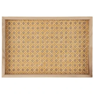 B&M Rattan Rectangle Tray 1 B&M Rattan Rectangle Tray