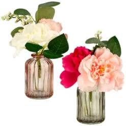B&M Rose And Eucalyptus - Blush -Hot Sale Household Items 380196 rose and eucalyptus group