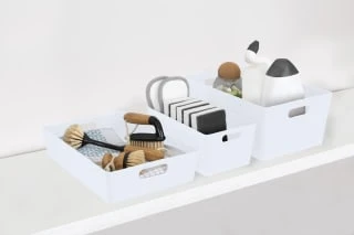 Soho Storage Tub 10 X 30 X 10cm - White 4 Soho Storage Tub 10 X 30 X 10cm - White - Image 4