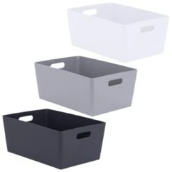 Soho Storage Tub 15 X 35 X 26cm - Graphite -Hot Sale Household Items 384310 soho size g box 15x35x26cm group 2