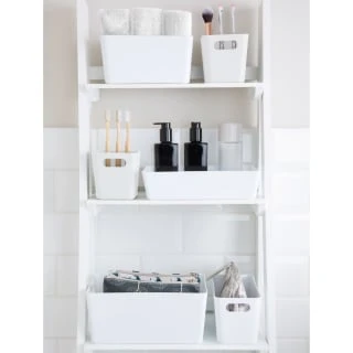 Soho Storage Tub 10 X 30 X 10cm - White 3 Soho Storage Tub 10 X 30 X 10cm - White - Image 3