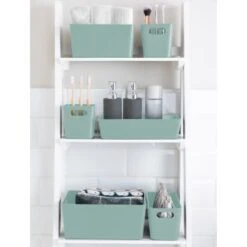 Soho Storage Tub 10 X 10 X 10cm - Sage -Hot Sale Household Items 384326 384406 384419 soho box sage group1
