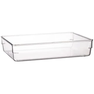 Clear Organiser Plastic Tray - Large 1 Clear Organiser Plastic Tray - Large
