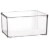 Clear Nestable Storage Tub - Medium