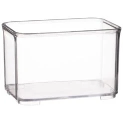 Clear Nestable Storage Tub - Small