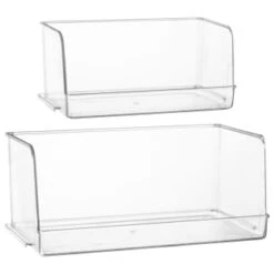 Clear Stacking Caddy - Large -Hot Sale Household Items 384998 385000 clear stacking caddy group 1