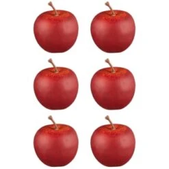 B&M Apple Decorations 6pk 5 B&M Apple Decorations 6pk -Hot Sale Household Items 387538 apples 2