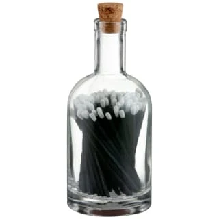 B&M Black Matches In A Bottle 2 B&M Black Matches In A Bottle - Image 2