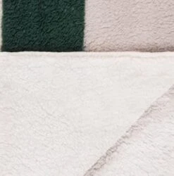 B&M Highland Green Check Sherpa Doublesided Throw -Hot Sale Household Items 388770 highland green check sherpa throw 4