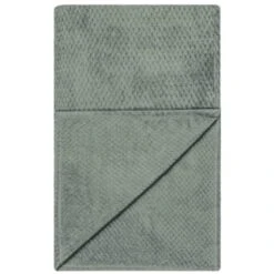 B&M Waffle Throw - Sage -Hot Sale Household Items 388813 waffle throw sage 3