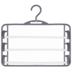 B&M Swivel Hook Trouser Hangers 2pk -Hot Sale Household Items 389260 home organisation co 2pk trouser hangers 3