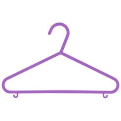 B&M Children's Hangers 10pk - Pastel -Hot Sale Household Items 389289 home organisation co 10pk childrens hangers girl 3