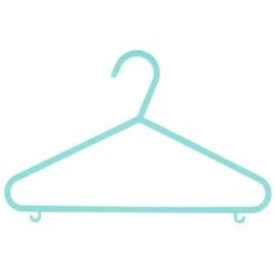 B&M Children's Hangers 10pk - Pastel -Hot Sale Household Items 389289 home organisation co 10pk childrens hangers girl 4
