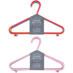 B&M Children's Hangers 10pk - Pastel -Hot Sale Household Items 389289 home organisation co 10pk childrens hangers main