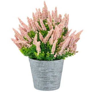 Bloom Heather In Plant Pot - Light Pink 1 Bloom Heather In Plant Pot - Light Pink