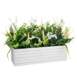 Bloom Extra Large Window Box - White