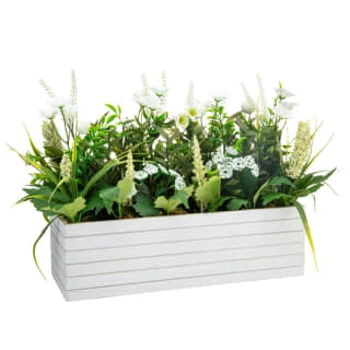 Bloom Extra Large Window Box - White 1 Bloom Extra Large Window Box - White