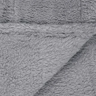 Home Essentials Teddy TV Blanket - Charcoal 4 Home Essentials Teddy TV Blanket - Charcoal - Image 4