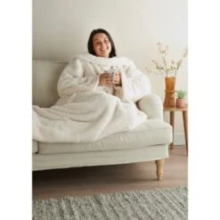 Home Essentials Teddy TV Blanket - Cream 9 Home Essentials Teddy TV Blanket - Cream -Hot Sale Household Items 393427 home essentials teddy tv blanket cream