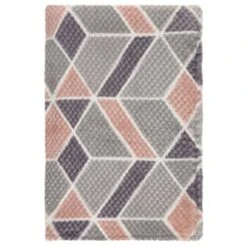 Simply Geo Blush Waffle Throw -Hot Sale Household Items 394918 simply geo blush waffle throw 3