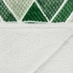 B&M Simply Geo Waffle Throw - Green -Hot Sale Household Items 394920 simply geo waffle throw green 4