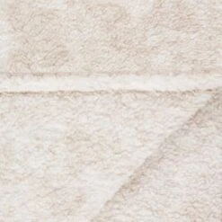 B&M Simply Two Tone Teddy Throw - Natural -Hot Sale Household Items 394924 simply two tone teddy throw natural 4