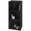 B&M Essentials 3 Tier Shelf - Black