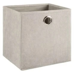New Arrival 17 Lokken Cord Storage Cubes 2pk - Light Grey