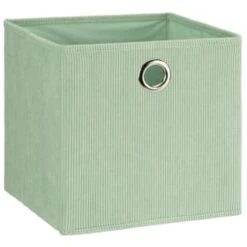 New Arrival 11 Lokken Cord Storage Cubes 2pk - Sage