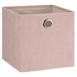 New Arrival 19 Lokken Cord Storage Cubes 2pk - Pink