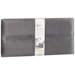 B&M Velvet Storage Box - Grey -Hot Sale Household Items 395861 velvet storage box grey