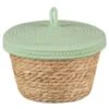 B&M Kendall Basket With Lid - Green